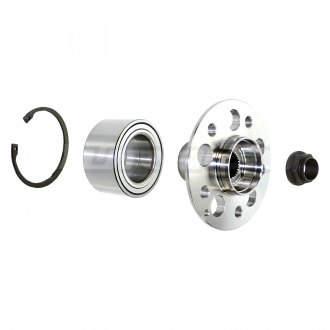 BR930861K Front Wheel Bearing and Hub Assembly Repair Kit for 08-15 Smart Fortwo