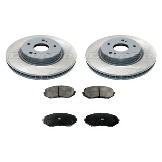 DuraGo® - Plain Front Brake Kit with Ceramic Pads