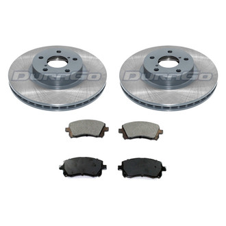 DuraGo® - Plain Front Brake Kit with Ceramic Pads