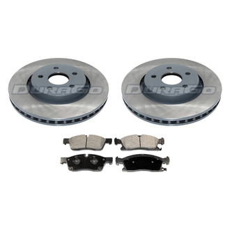 DuraGo® - Plain Front Brake Kit with Ceramic Pads