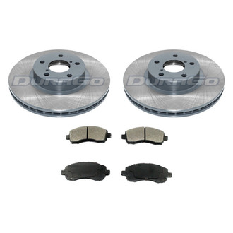 DuraGo® - Plain Front Brake Kit with Ceramic Pads