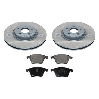 DuraGo® - Plain Front Brake Kit with Ceramic Pads