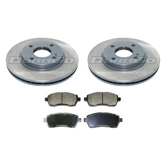 DuraGo® - Plain Front Brake Kit with Ceramic Pads