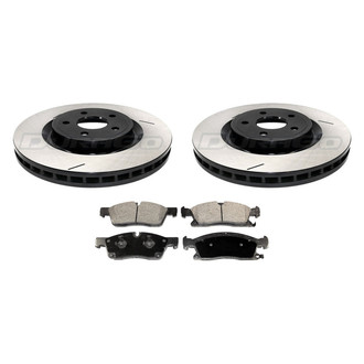 DuraGo® - Plain Front Brake Kit with Ceramic Pads
