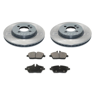DuraGo® - Plain Front Brake Kit with Ceramic Pads