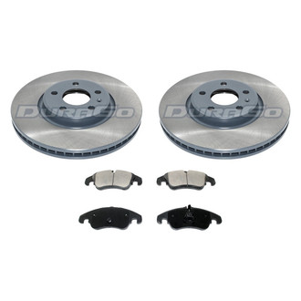 DuraGo® - Plain Front Brake Kit with Ceramic Pads