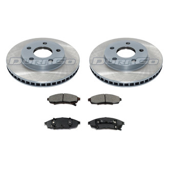 DuraGo® - Plain Front Brake Kit with Ceramic Pads