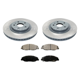 DuraGo® - Plain Front Brake Kit with Ceramic Pads