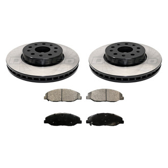 DuraGo® - Plain Front Brake Kit with Ceramic Pads