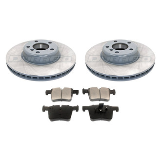 DuraGo® - 1-Piece Plain Brake Kit with Ceramic Brake Pads