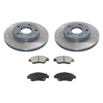 DuraGo® - Plain Front Brake Kit with Ceramic Pads