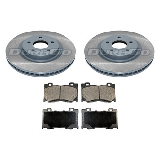 DuraGo® - Plain Front Brake Kit with Ceramic Pads