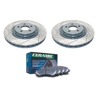DuraGo® - Plain Front Brake Kit with Ceramic Pads