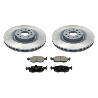 DuraGo® - Plain Front Brake Kit with Ceramic Pads