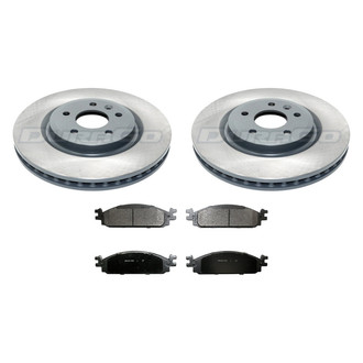 DuraGo® - Plain Front Brake Kit with Ceramic Pads