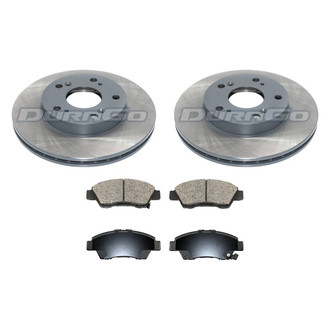 DuraGo® - Plain Front Brake Kit with Ceramic Pads