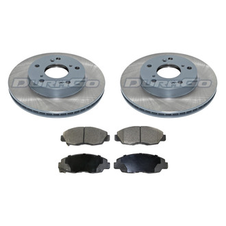 DuraGo® - Plain Front Brake Kit with Ceramic Pads