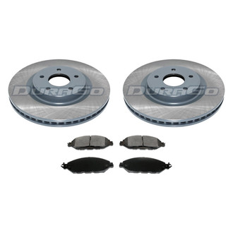 DuraGo® - 1-Piece Plain Brake Kit with Ceramic Brake Pads