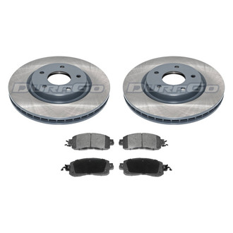 DuraGo® - Plain Front Brake Kit with Ceramic Pads