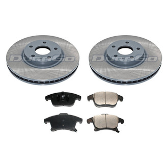 DuraGo® - Plain Front Brake Kit with Ceramic Pads