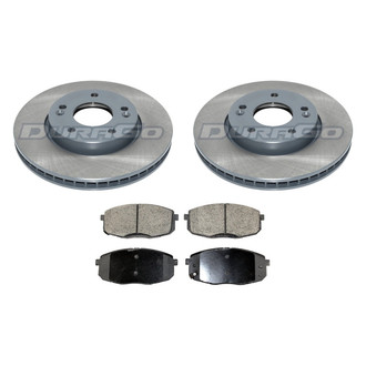 DuraGo® - Plain Brake Kit with Ceramic Pads