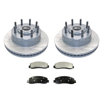 DuraGo® - Plain Front Brake Kit with Ceramic Pads