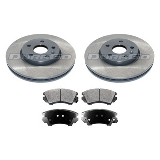 DuraGo® - Plain Front Brake Kit with Ceramic Pads