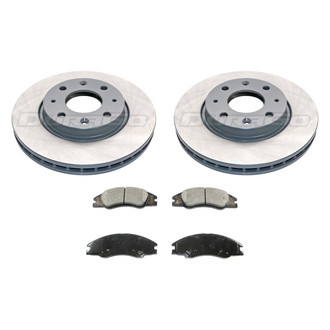 DuraGo® - Plain Front Brake Kit with Ceramic Pads