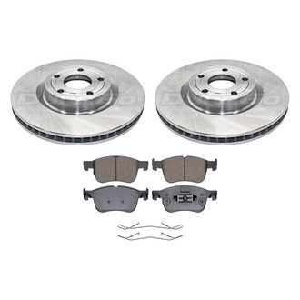 DuraGo® - 1-Piece Plain Brake Kit with Ceramic Brake Pads