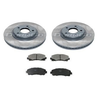 DuraGo® - Plain Front Brake Kit with Ceramic Pads