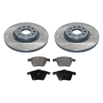 DuraGo® - Plain Front Brake Kit with Ceramic Pads