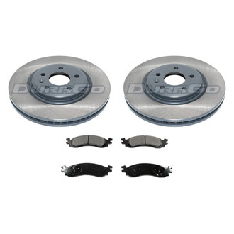 DuraGo® - Plain Front Brake Kit with Ceramic Pads