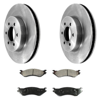 DuraGo® - Plain Brake Kit with Ceramic Pads