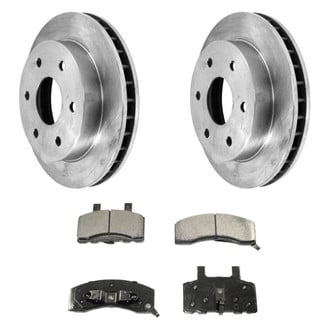 DuraGo® - Plain Front Brake Kit with Ceramic Pads