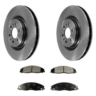 DuraGo® - Plain Brake Kit with Ceramic Pads