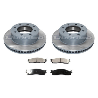 DuraGo® - Premium™ Plain Brake Kit with Semi-Metallic Pads