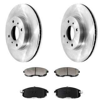 DuraGo® - Plain Front Brake Kit with Ceramic Pads
