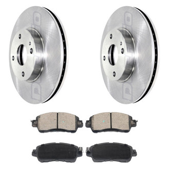 DuraGo® - Plain Front Brake Kit with Ceramic Pads