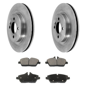 DuraGo® - Plain Front Brake Kit with Ceramic Pads