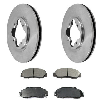 DuraGo® - Premium™ Plain Brake Kit with Semi-Metallic Pads