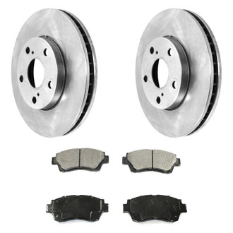 DuraGo® - Plain Front Brake Kit with Ceramic Pads