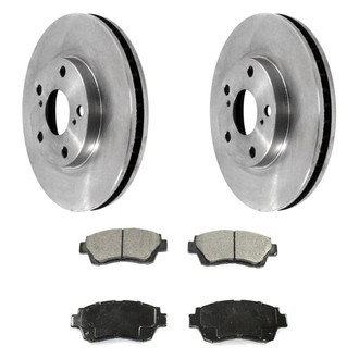 DuraGo® - Plain Front Brake Kit with Ceramic Pads