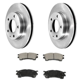 DuraGo® - Plain Front Brake Kit with Ceramic Pads