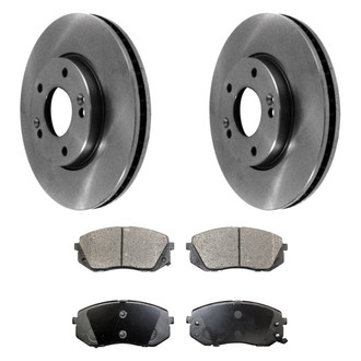 DuraGo® - Plain Brake Kit with Ceramic Pads