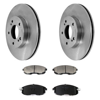 DuraGo® - Plain Front Brake Kit with Ceramic Pads