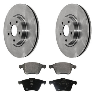DuraGo® - Plain Front Brake Kit with Ceramic Pads