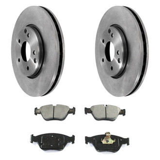 DuraGo® - Plain Front Brake Kit with Ceramic Pads