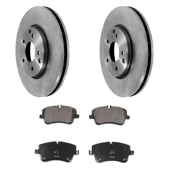 DuraGo® - Plain Front Brake Kit with Ceramic Pads