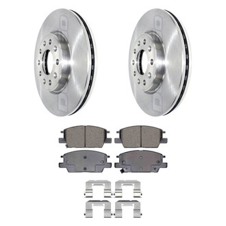 DuraGo® - Plain Front Brake Kit with Ceramic Pads