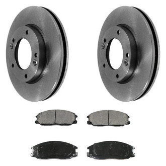 DuraGo® - Plain Brake Kit with Ceramic Pads